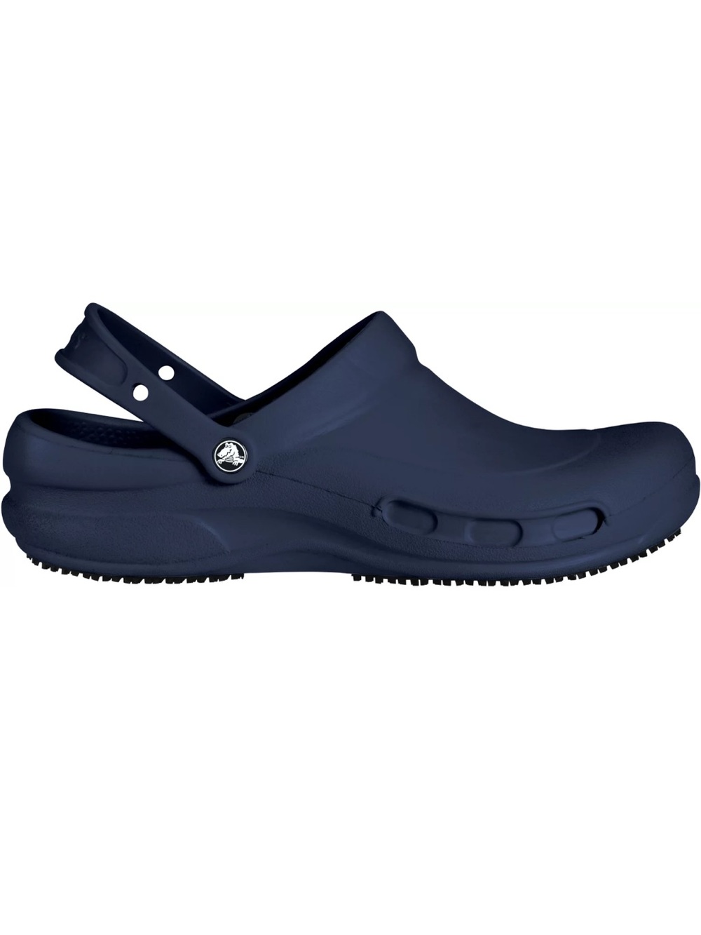 Men’s Navy Crocs Slip Resistant Bistro Clogs Size 13